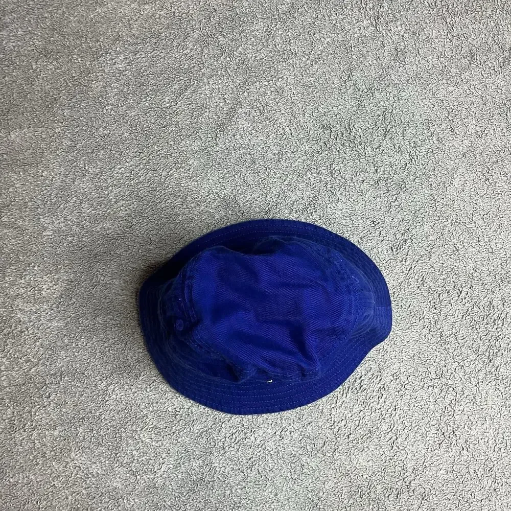 Polo Ralph Lauren Baby Blue Bucket Hat Yellow Pony Infant 3-9 Months 45cm B302
